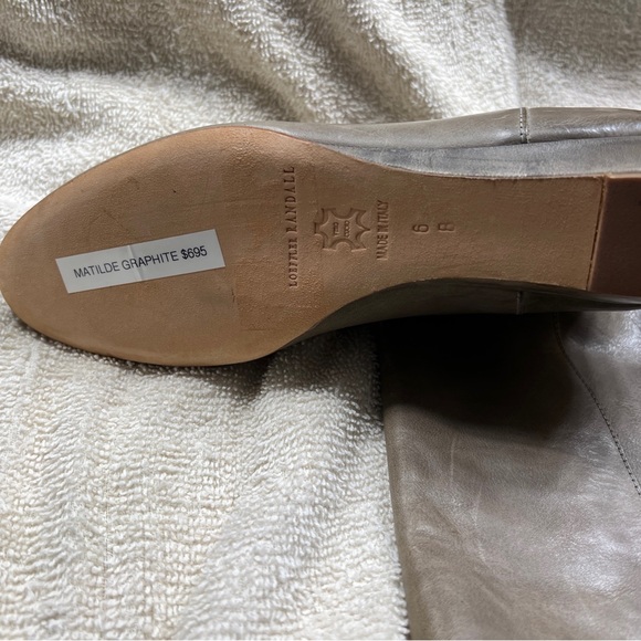 Matilde Graphite Flat boot - Picture 3 of 7